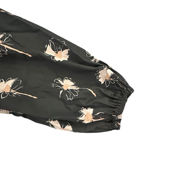 Maeve Button-Front floral Asymmetrical Dress - Picture 6 of 13